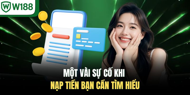 Một vài sự cố khi nạp tiền bạn cần tìm hiểu