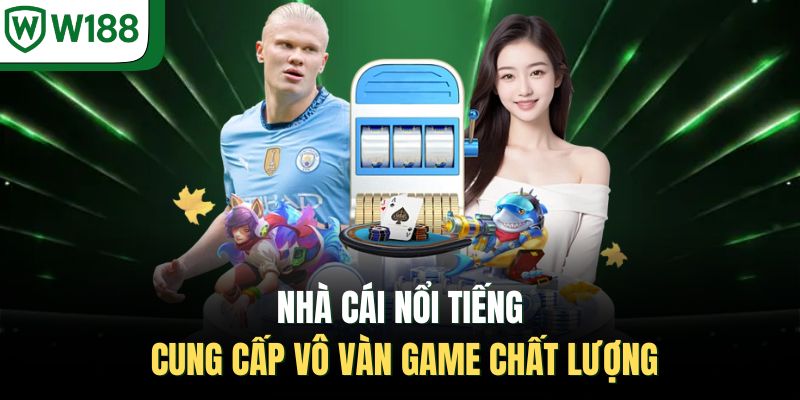 Nhà cái nổi tiếng cung cấp vô vàn game chất lượng 