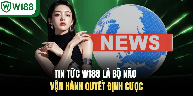 Tin tức W188 là bộ não vận hành quyết định cược 